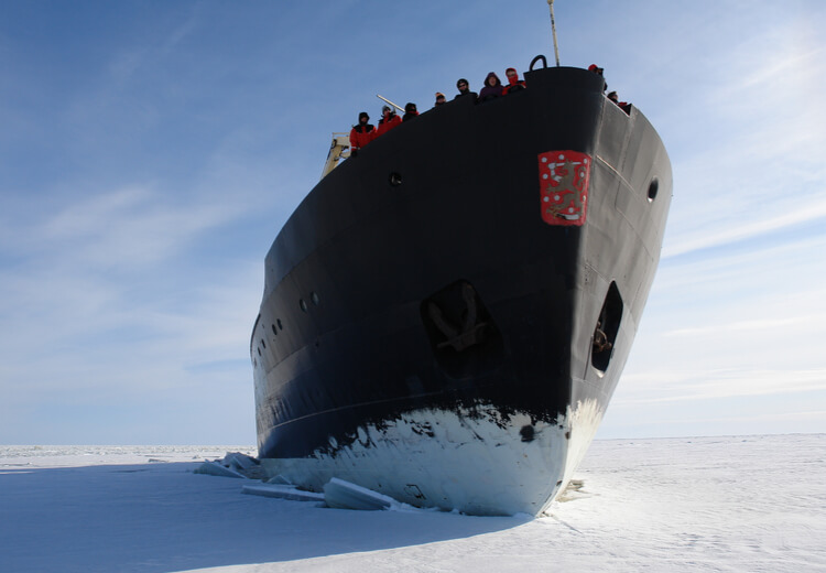 שוברת הקרח בלפלנד